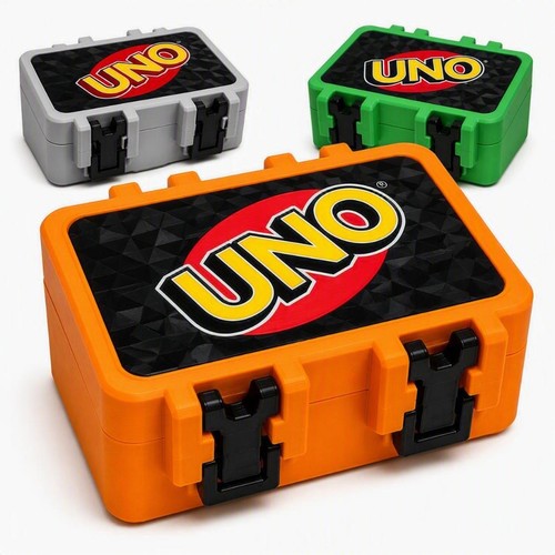 Uno card game storage - box, |