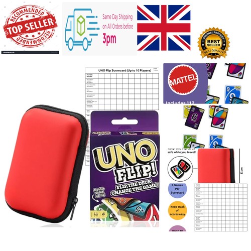 Exciting uno flip card game - exciting,