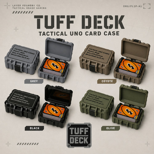 Tactical style custom uno - uno, card