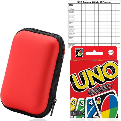 Uno card game case - card, and